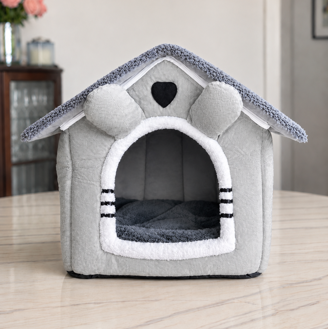 DoggoDiary cosy house bed for small dogs