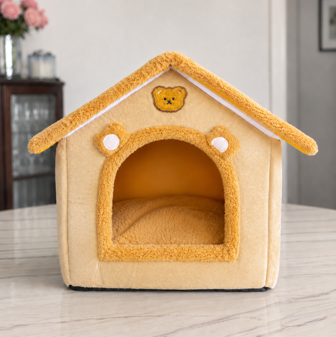 DoggoDiary cosy house bed for small dogs