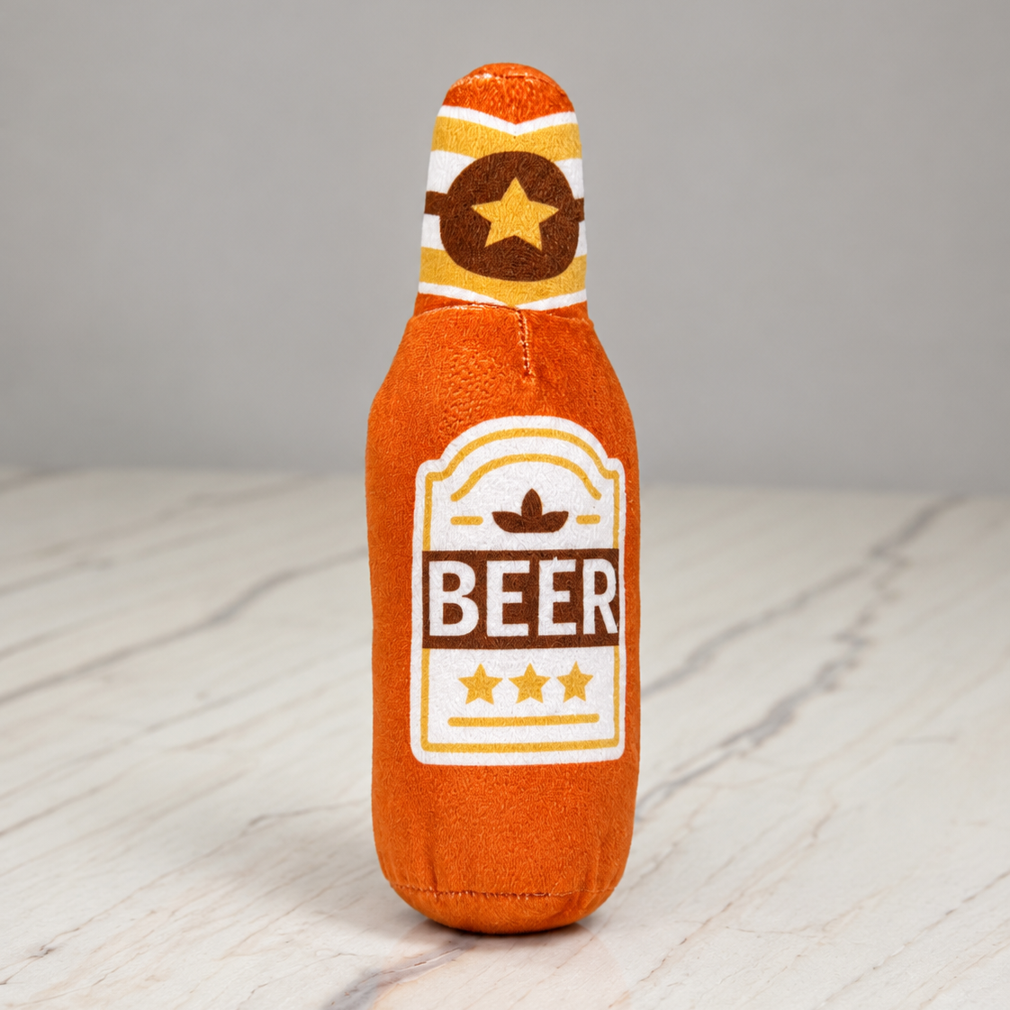 DoggoDiary beer bottle plush dog toys