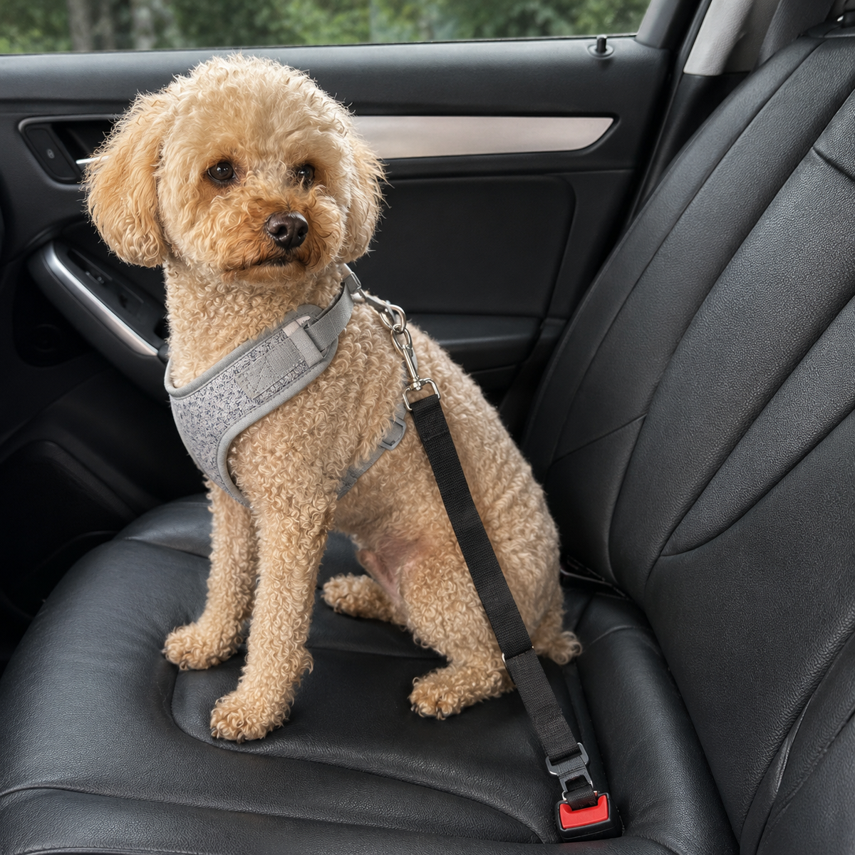 DoggoDiary Buckled Seatbelt
