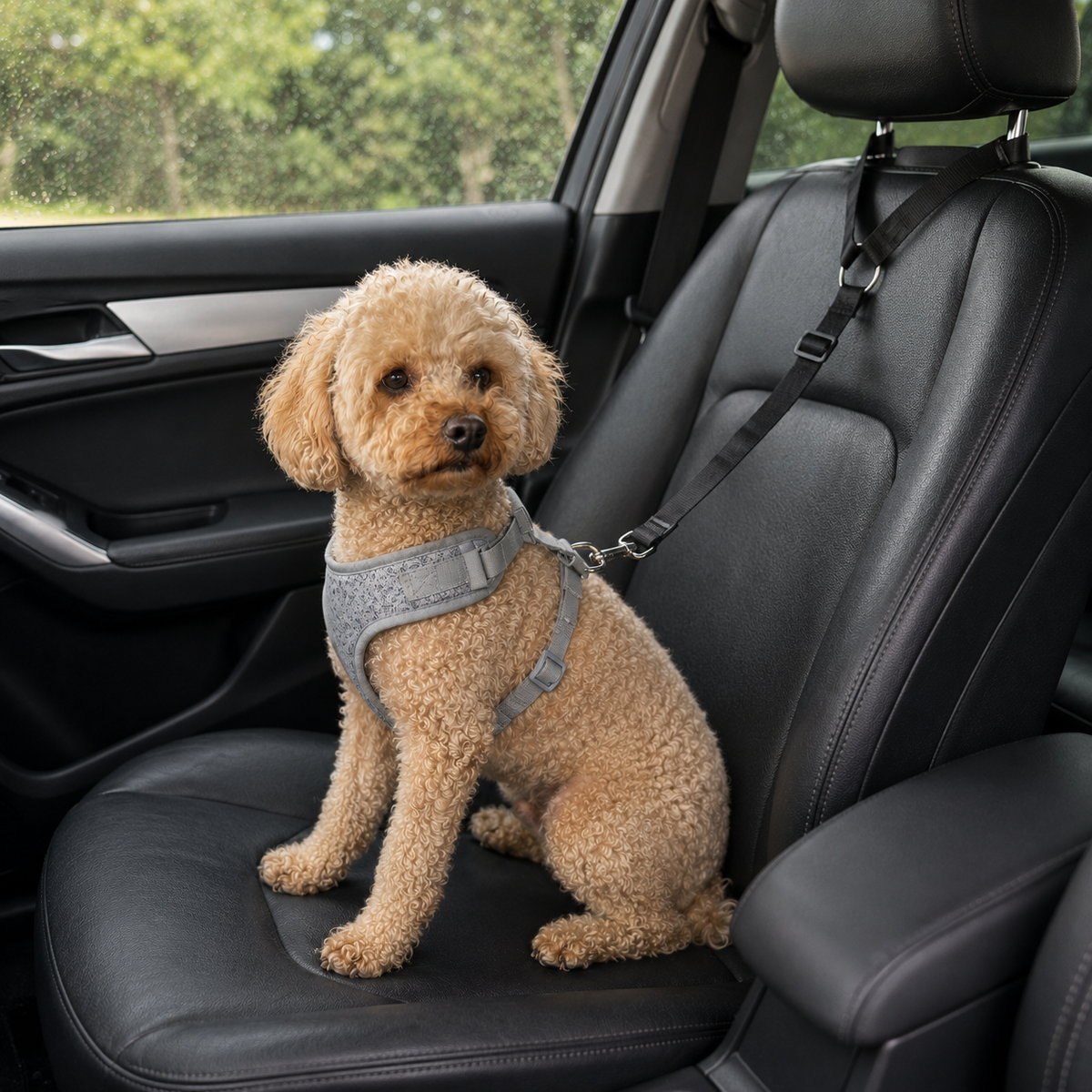 DoggoDiary Safety Headrest Belt